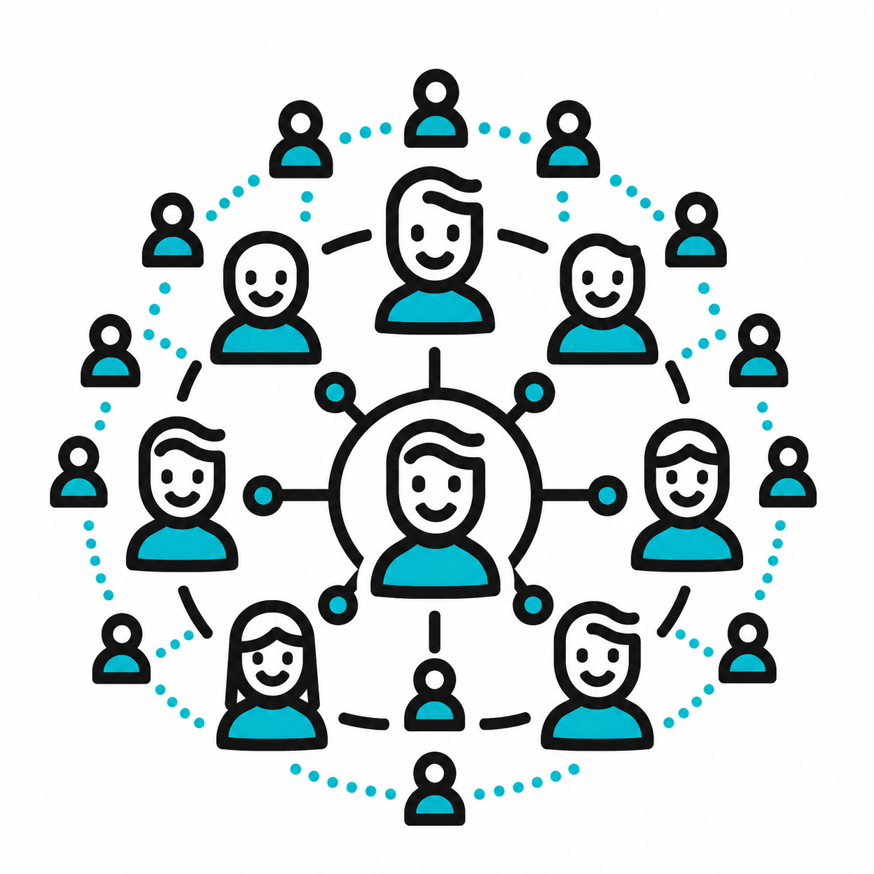 Enterprise network icon